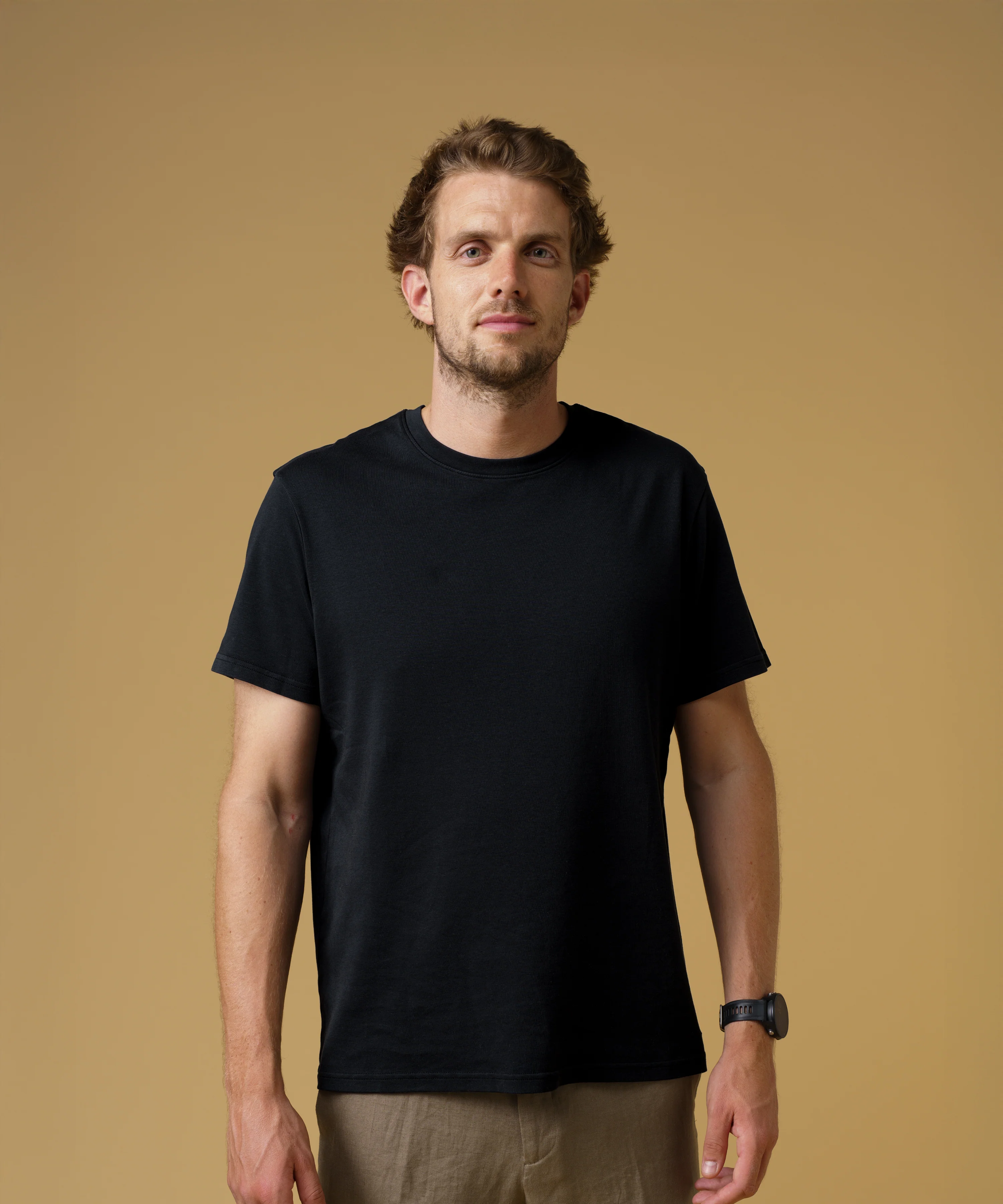 T-Shirt 01 Black - Image 3